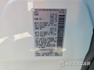 Zdjęcie 13 z 13 samochodu: 2026 NISSAN PATHFINDER SL VIN:5N1DR3CU4TC237743 - miniatura
