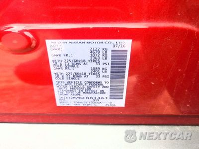 Zdjęcie 12 z 12 samochodu: 2016 NISSAN ROGUE SL VIN:5N1AT2MV9GC881461 - miniatura