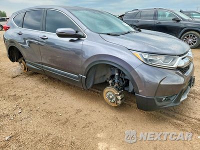 Czwarte zdjęcie samochodu z boku: 2019 HONDA CR-V EX VIN:5J6RW2H50KA020564 - miniatura