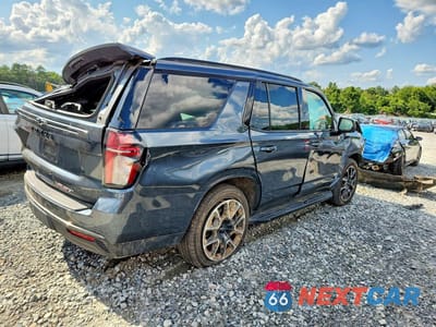 Trzecie zdjęcie samochodu z tyłu: 2021 CHEVROLET TAHOE K1500 RST VIN:1GNSKRKD1MR227018 - miniatura