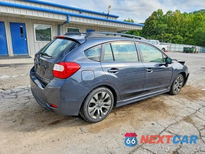 Trzecie zdjęcie samochodu z tyłu: 2015 SUBARU IMPREZA SPORT VIN:JF1GPAT63F8211600 - miniatura