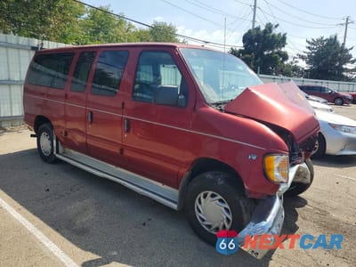 Czwarte zdjęcie samochodu z boku: 1999 FORD ECONOLINE E150 WAGON VIN:1FMRE11W6XHB57623 - miniatura
