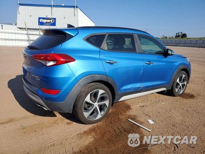 Trzecie zdjęcie samochodu z tyłu: 2017 HYUNDAI TUCSON LIMITED VIN:KM8J3CA25HU531322 - miniatura