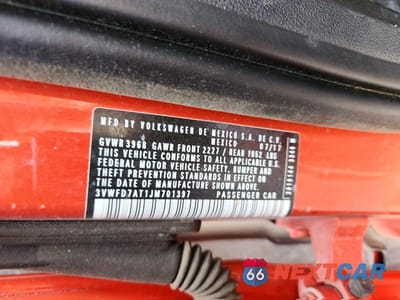Zdjęcie 12 z 12 samochodu: 2018 VOLKSWAGEN BEETLE S VIN:3VWFD7AT1JM701397 - miniatura