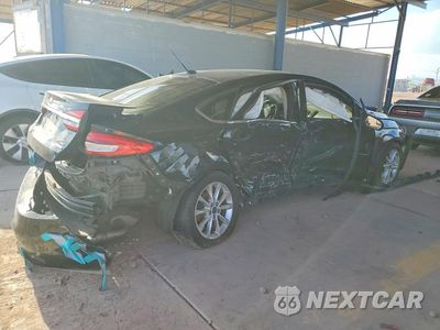 Trzecie zdjęcie samochodu z tyłu: 2017 FORD FUSION SE VIN:3FA6P0HD8HR306233 - miniatura