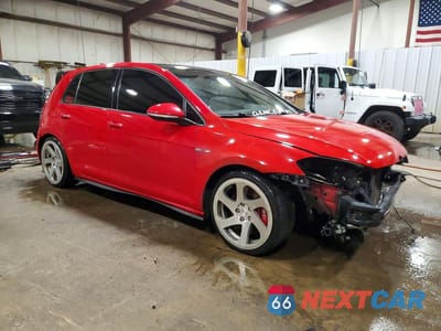 Czwarte zdjęcie samochodu z boku: 2017 VOLKSWAGEN GTI S/SE VIN:3VW447AU8HM037027 - miniatura