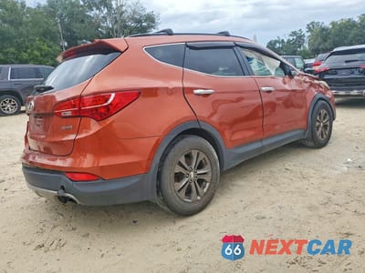 Trzecie zdjęcie samochodu z tyłu: 2013 HYUNDAI SANTA FE SPORT 2.4L VIN:5XYZU3LB7DG118766 - miniatura