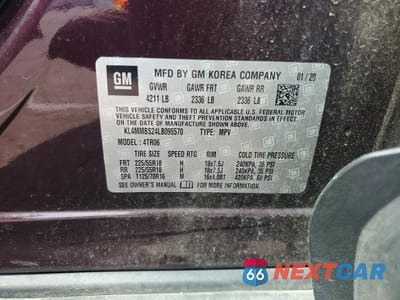 Zdjęcie 13 z 13 samochodu: 2020 BUICK ENCORE GX PREFERRED VIN:KL4MMBS24LB095570 - miniatura