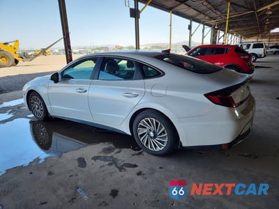 Drugie zdjęcie samochodu z przodu: 2021 HYUNDAI SONATA HYBRID SEL VIN:KMHL34JJ2MA034455 - miniatura