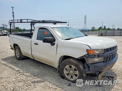 Czwarte zdjęcie samochodu z boku: 2021 CHEVROLET SILVERADO C1500 VIN:3GCNWAEK9MG298442 - miniatura