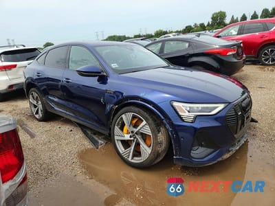 Czwarte zdjęcie samochodu z boku: 2022 AUDI E-TRON SPORTBACK PRESTIGE VIN:WA13AAGE2NB035937 - miniatura