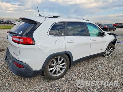 Trzecie zdjęcie samochodu z tyłu: 2018 JEEP CHEROKEE LIMITED VIN:1C4PJMDX7JD521785 - miniatura