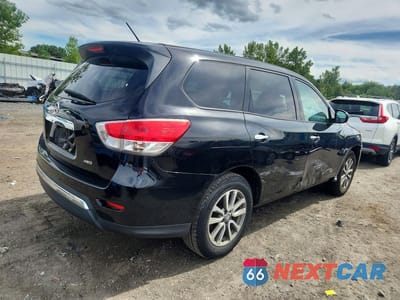 Trzecie zdjęcie samochodu z tyłu: 2014 NISSAN PATHFINDER S VIN:5N1AR2MM1EC627410 - miniatura