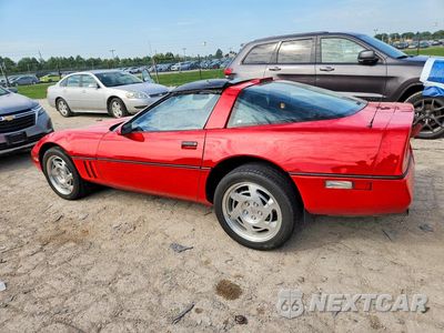 Drugie zdjęcie samochodu z przodu: 1990 CHEVROLET CORVETTE VIN:1G1YY2387L5101349 - miniatura