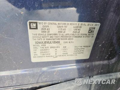 Zdjęcie 12 z 12 samochodu: 2018 CHEVROLET EQUINOX LT VIN:3GNAXJEV6JL105499 - miniatura