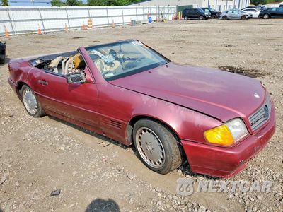Czwarte zdjęcie samochodu z boku: 1991 MERCEDES-BENZ 300 SL VIN:WDBFA61E5MF018256 - miniatura