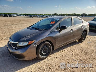 2012 HONDA CIVIC LX 2HGFB2F58CH593028 - główne zdjęcie licytacji z USA - miniatura