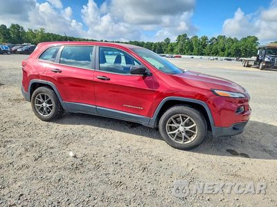 Czwarte zdjęcie samochodu z boku: 2014 JEEP CHEROKEE SPORT VIN:1C4PJMAB4EW141077 - miniatura