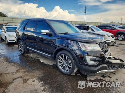 Czwarte zdjęcie samochodu z boku: 2016 FORD EXPLORER PLATINUM VIN:1FM5K8HT0GGC87088 - miniatura