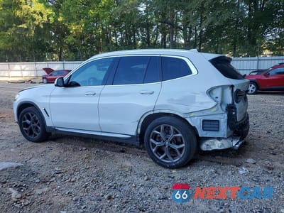 Drugie zdjęcie samochodu z przodu: 2022 BMW X3 SDRIVE30I VIN:5UX43DP00N9M68107 - miniatura