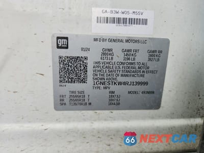 Zdjęcie 13 z 13 samochodu: 2024 CHEVROLET TRAVERSE LIMITED LS VIN:1GNESTKW4RJ139999 - miniatura