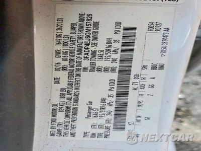 Zdjęcie 13 z 13 samochodu: 2016 FORD FIESTA SE VIN:3FADP4EJ6GM157826 - miniatura