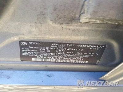 Zdjęcie 12 z 12 samochodu: 2011 BMW 328 XI SULEV VIN:WBAPK5G57BNN31531 - miniatura