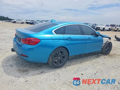 Trzecie zdjęcie samochodu z tyłu: 2018 BMW 430I GRAN COUPE VIN:WBA4J1C59JBG77730 - miniatura