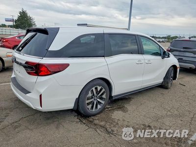 Trzecie zdjęcie samochodu z tyłu: 2026 HONDA ODYSSEY EXL VIN:5FNRL6H69TB057796 - miniatura