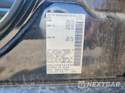 Zdjęcie 13 z 13 samochodu: 2023 NISSAN ALTIMA SR VIN:1N4BL4CV1PN337438 - miniatura