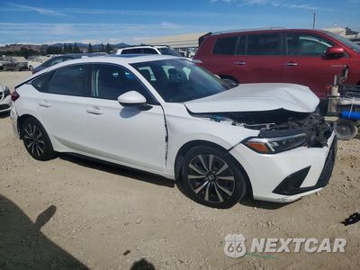 Czwarte zdjęcie samochodu z boku: 2022 HONDA CIVIC EXL VIN:19XFL1H74NE000574 - miniatura