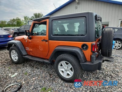 Drugie zdjęcie samochodu z przodu: 2011 JEEP WRANGLER SPORT VIN:1J4GA2D10BL625925 - miniatura