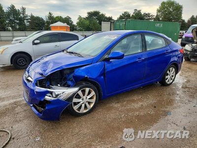 2014 HYUNDAI ACCENT GLS KMHCU4AE0EU597634 - główne zdjęcie licytacji z USA - miniatura