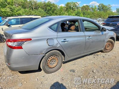 Trzecie zdjęcie samochodu z tyłu: 2014 NISSAN SENTRA S VIN:3N1AB7AP7EY247969 - miniatura