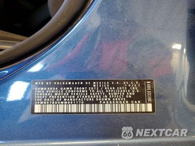 Zdjęcie 12 z 12 samochodu: 2021 VOLKSWAGEN JETTA S VIN:3VWN57BU5MM091170 - miniatura
