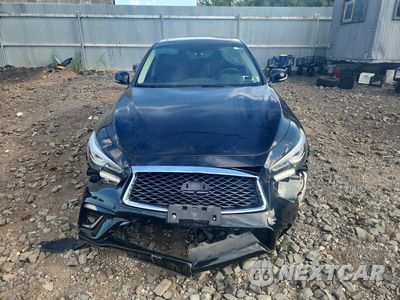 Piąte zdjęcie samochodu w środku: 2018 INFINITI Q50 3.0T LUXE VIN:JN1EV7AR2JM444751 - miniatura