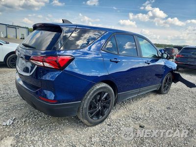 Trzecie zdjęcie samochodu z tyłu: 2023 CHEVROLET EQUINOX LS VIN:3GNAXHEG7PL204853 - miniatura