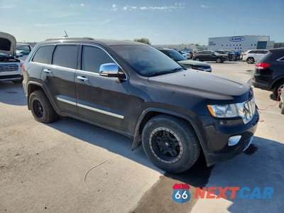 Czwarte zdjęcie samochodu z boku: 2012 JEEP GRAND CHEROKEE OVERLAND VIN:1C4RJFCG1CC226180 - miniatura