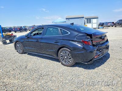 Drugie zdjęcie samochodu z przodu: 2022 HYUNDAI SONATA HYBRID LIMITED VIN:KMHL54JJ1NA050187 - miniatura