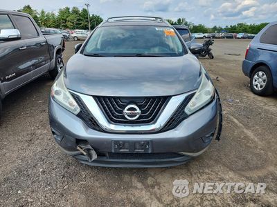 Piąte zdjęcie samochodu w środku: 2015 NISSAN MURANO SL VIN:5N1AZ2MHXFN217651 - miniatura