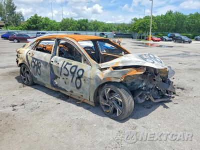 Czwarte zdjęcie samochodu z boku: 2025 HYUNDAI ELANTRA SEL SPORT VIN:KMHLM4DG6SU951598 - miniatura