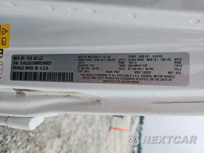 Zdjęcie 14 z 14 samochodu: 2021 JEEP WRANGLER UNLIMITED SAHARA VIN:1C4HJXEG9MW594931 - miniatura