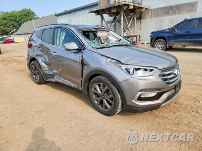 Czwarte zdjęcie samochodu z boku: 2018 HYUNDAI SANTA FE SPORT 2.0T ULTIMATE VIN:5XYZWDLA5JG550114 - miniatura