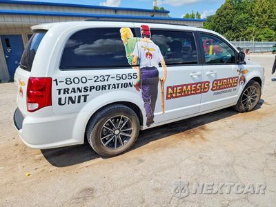 Trzecie zdjęcie samochodu z tyłu: 2019 DODGE GRAND CARAVAN SXT VIN:2C4RDGCG6KR502422 - miniatura