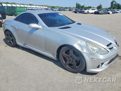 Czwarte zdjęcie samochodu z boku: 2008 MERCEDES-BENZ SLK 280 VIN:WDBWK54F98F186631 - miniatura