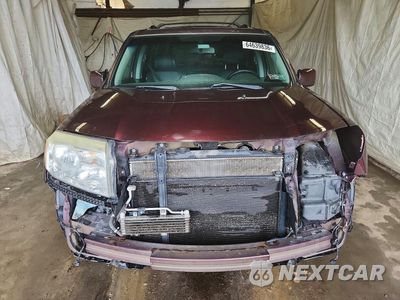 Piąte zdjęcie samochodu w środku: 2014 HONDA PILOT EXL VIN:5FNYF4H66EB057443 - miniatura