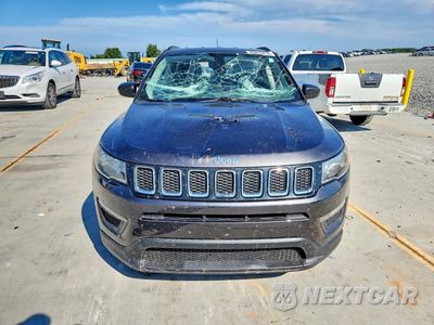 Piąte zdjęcie samochodu w środku: 2019 JEEP COMPASS SPORT VIN:3C4NJCAB0KT614072 - miniatura