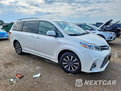 Czwarte zdjęcie samochodu z boku: 2020 TOYOTA SIENNA LIMITED PREMIUM 7-PASSENGER VIN:5TDDZ3DC4LS238979 - miniatura