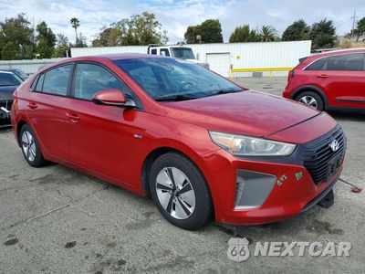 Czwarte zdjęcie samochodu z boku: 2019 HYUNDAI IONIQ BLUE VIN:KMHC65LC2KU110456 - miniatura