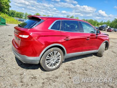 Trzecie zdjęcie samochodu z tyłu: 2017 LINCOLN MKX RESERVE VIN:2LMPJ8LR4HBL40489 - miniatura